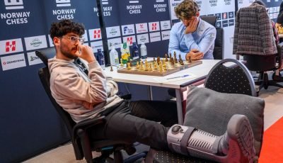 Norway Chess 2026: Injured Firouzja gets the better of Carlsen