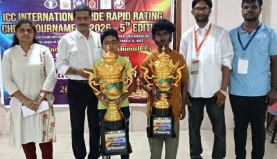 Sairam Bala M triumphs at 5th ICC Rapid Rating Open 2026