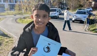 Sanjith Bhat superb at Nordstrand GP Langsjakk Below 1600 Rating 2026