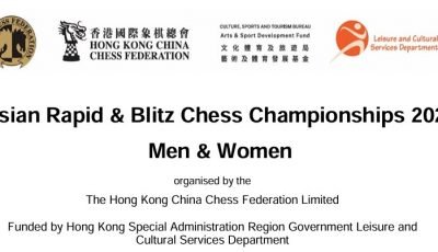 Asian Rapid and Blitz Championships 2026 to take place in Hong Kong