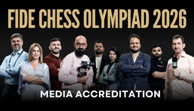 Media accreditation opens for the FIDE Chess Olympiad 2026