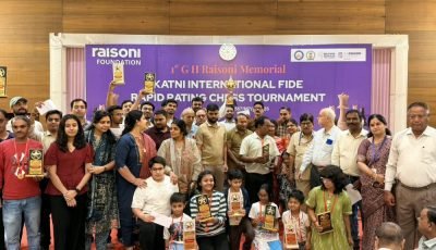Ankit Kumar Singh amazing at 1st G H Raisoni Memorial Katni Rapid Rating Open 2026