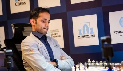 3rd UzChess Cup Masters 2026: Arjun scores his first win, Madaminov wins two in-a-row