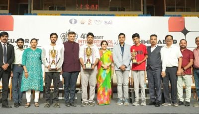 Gaurav V Trivedi wins 4th Gujarat GM Category C Below 1700 Rating 2026