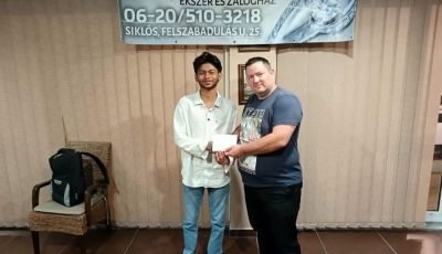 Md. Imran clear first at Wellness Chess Tour GP6 Harkány Rating Open 2026