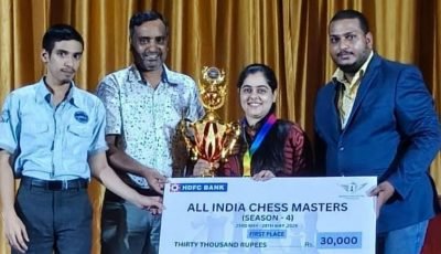 Janhavi Soneji clear first at Chess Masters Season 4 Rating Open 2026