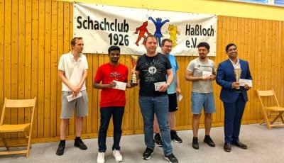Narayanan S L and Vitaly Kunin are cochampions at 39th International Hassloch Chess Days 2026