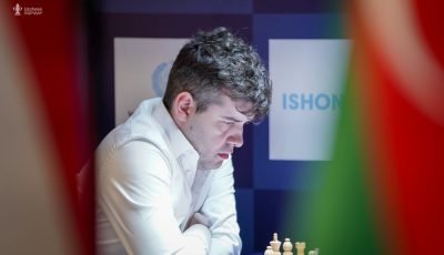 3rd UzChess Cup Masters 2026: Nepo traps his knight to beat Niemann