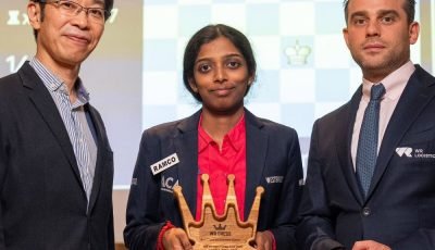 Vaishali convincingly clinches WR Women’s Chess Tour 2026 Asia Rapid