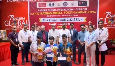 Arun Kataria decimates Baderia Global Rapid Rating Open 2026