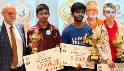 Aswath S victorious at Serbia Open 2026 Masters, Ethan Vaz third