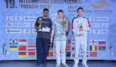Mitrabha Guha shines at 19th Paracin Chess Festival 2026