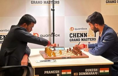 FIDE Rating List August 2026: Pranesh M becomes India no.8 and World no.44