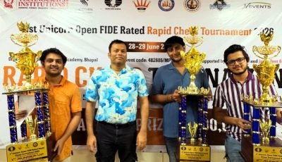 Arvind Iyer wins 1st Unicorn Rapid Rating Open 2026
