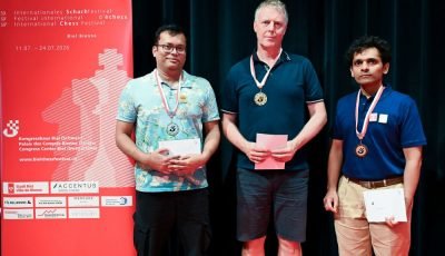 Pavel Tregubov clear first at Biel Chess Festival 2026 Chess960 Rapid, Surya Sekhar Ganguly second and Sasikiran Krishnan third