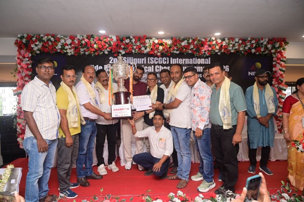 Aaryan Varshney dominates 2nd Siliguri SCGC Rating Open 2026
