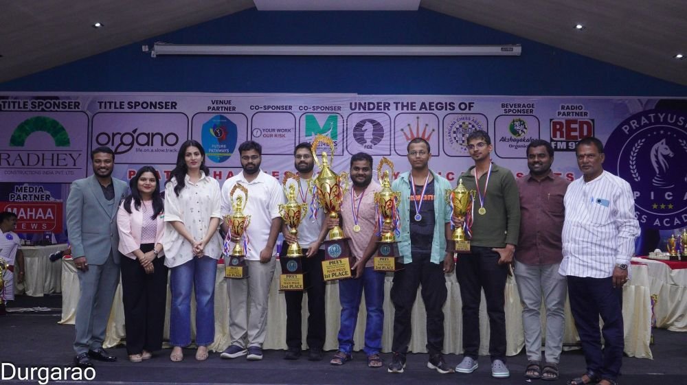 Sidhant Mohapatra superb at PICA Chess Festival Blitz Rating Open 2026
