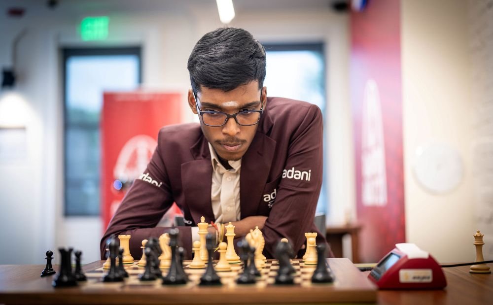 Saint Louis Rapid 2026: Praggnanandhaa beats Aronian and Caruana consecutively