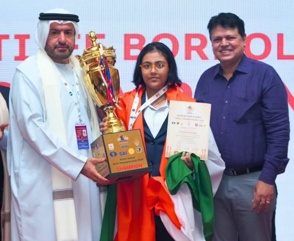 Pratitee Bordoloi Golden at Asian Junior Girls 2026, Bronze for Nivedita V C