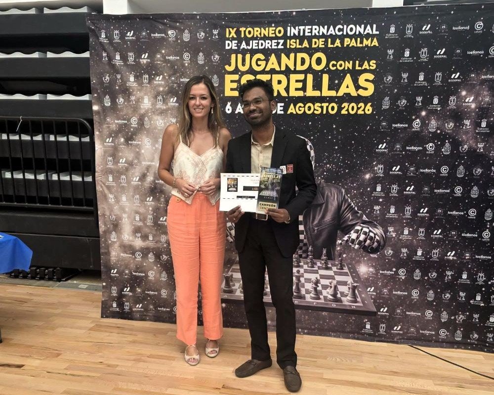 Sethuraman wins 9th Isla de La Palma Open 2026