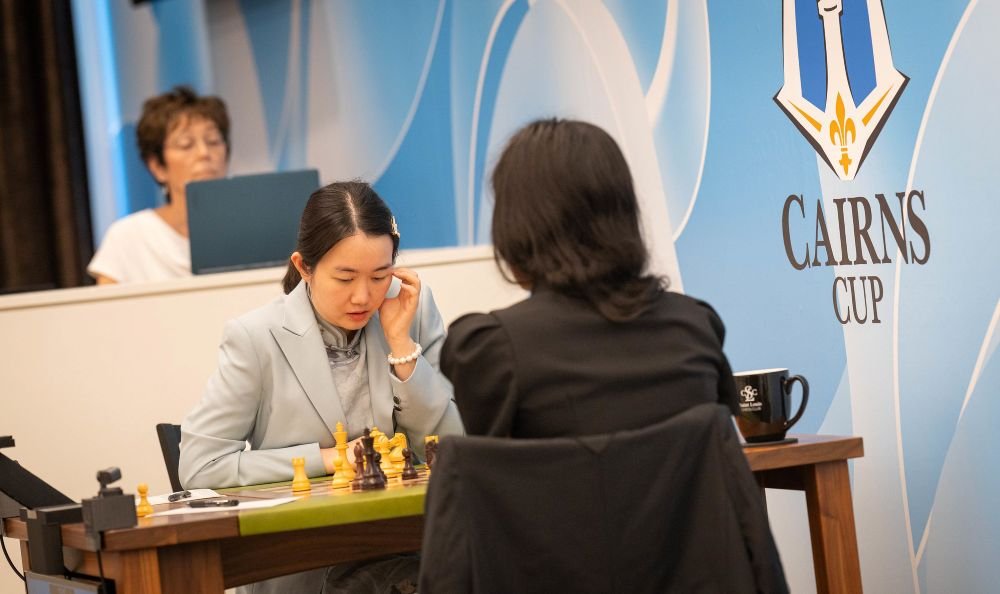 Zhongyi on the verge of winning 6th Cairns Cup