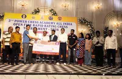 Jaiveer Mahendru wins 2nd Power Chess Academy Rapid Rating Open 2026