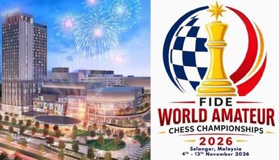 FIDE World Amateur Championships 2026 to take place in Selangor, Malaysia