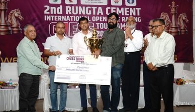 Arpan Das wins 2nd Rungta Cement Rating Open 2026