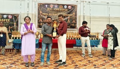 Balkishan dominates 3rd ICC Chessfee Rating Open 2026