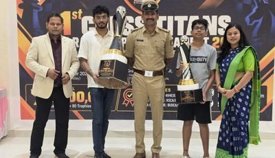 Ram Aravind triumphs at 1st Chess Titans Rapid Rating Open 2026
