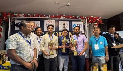 Suvradeepta Das prevails at QGCA Rapid Rating Open 2026