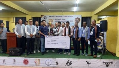 Saurabh Choubey superb at 26th Mizoram Rapid Rating Open 2026