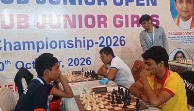 National Sub-Junior Under-15 2026: Shaunak stuns Jval, Parambrata outplays Madhvendra, Prishita gains sole lead