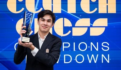 Javokhir Sindarov clinches Clutch Chess Champions Showdown 2026, Praggnanandhaa second