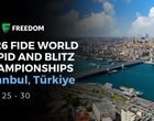 Istanbul to host FIDE World Rapid and Blitz Championships 2026